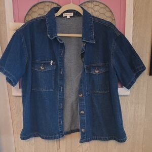 Wishlist Blue Denim Shirt